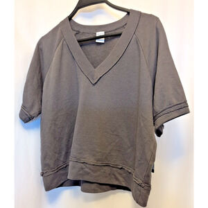 Melrose & Market XS nwt gray top boho slouch msrp $29.97